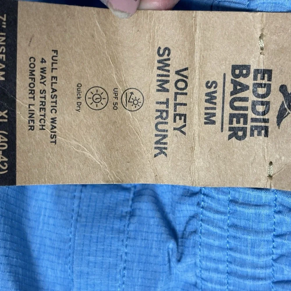 Eddie Bauer Swim Men's XL Island Blue Volley 7